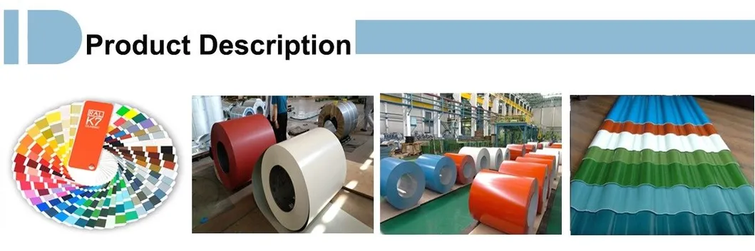 Prepainted Glavalume Steel Coil for Steel Plate