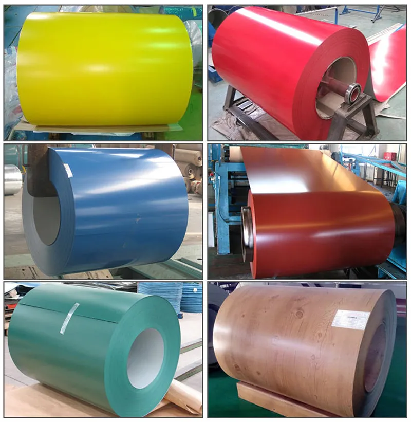 Prepainted or Color Coated Galvanized/Galvalume Steel/Construction Pattern PPGL Coils 750-1250 mm