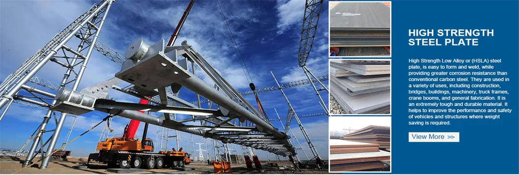 Q550 Low Alloy High Strength Steel Plate Alloy Steel
