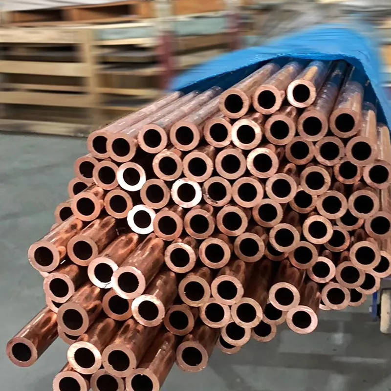 Refrigeration Copper Tube Copper Pipe, 1/4" Capillary Copper Tube, Air Condition and Refrigerator Copper Tube
