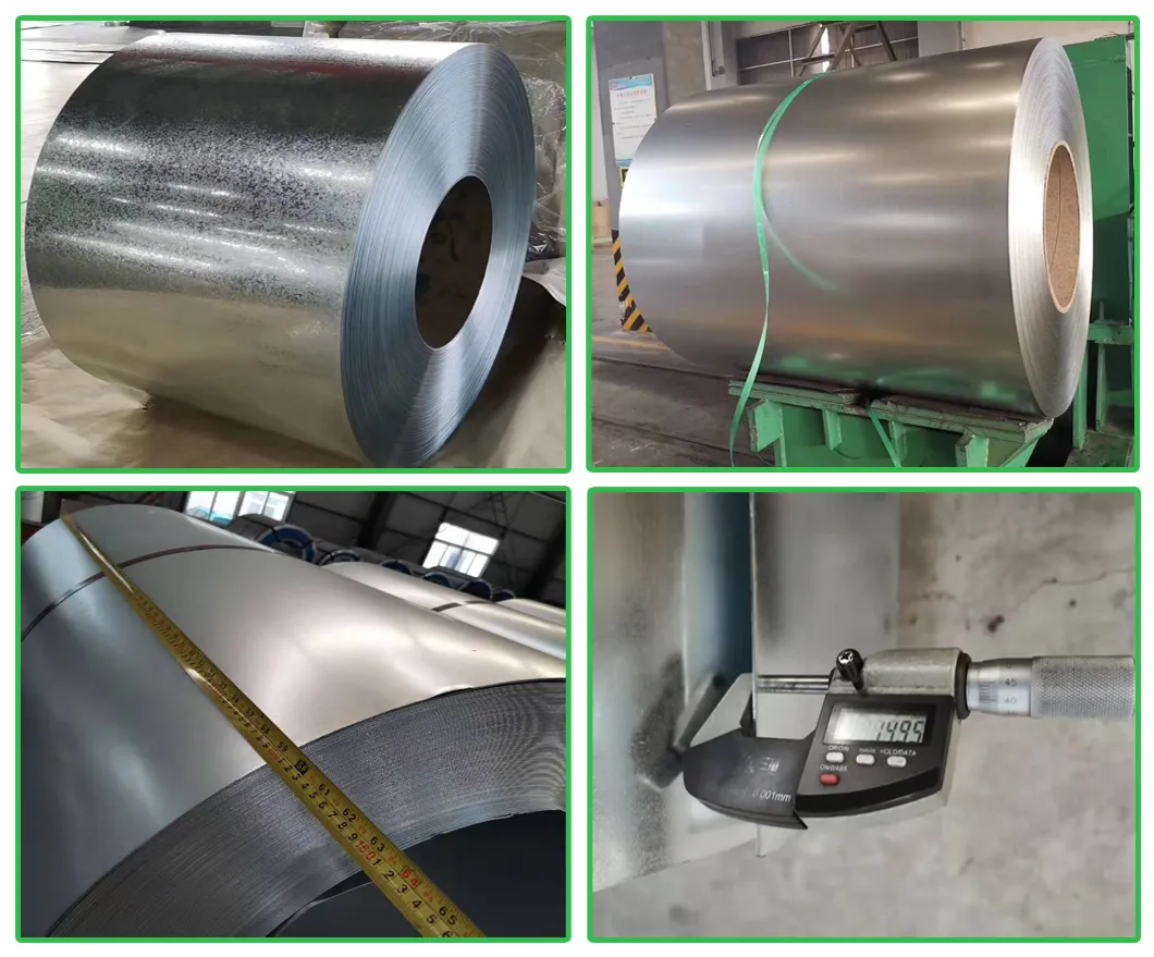 Roofing Materials Z30-275g Zinc Coated Galvanized Steel Coil