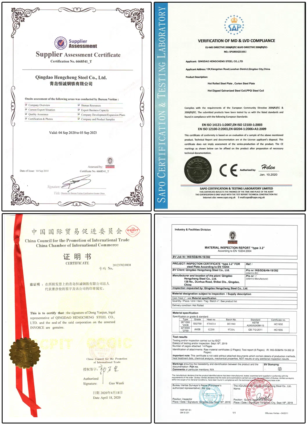 Roofing Materials Z30-275g Zinc Coated Galvanized Steel Coil