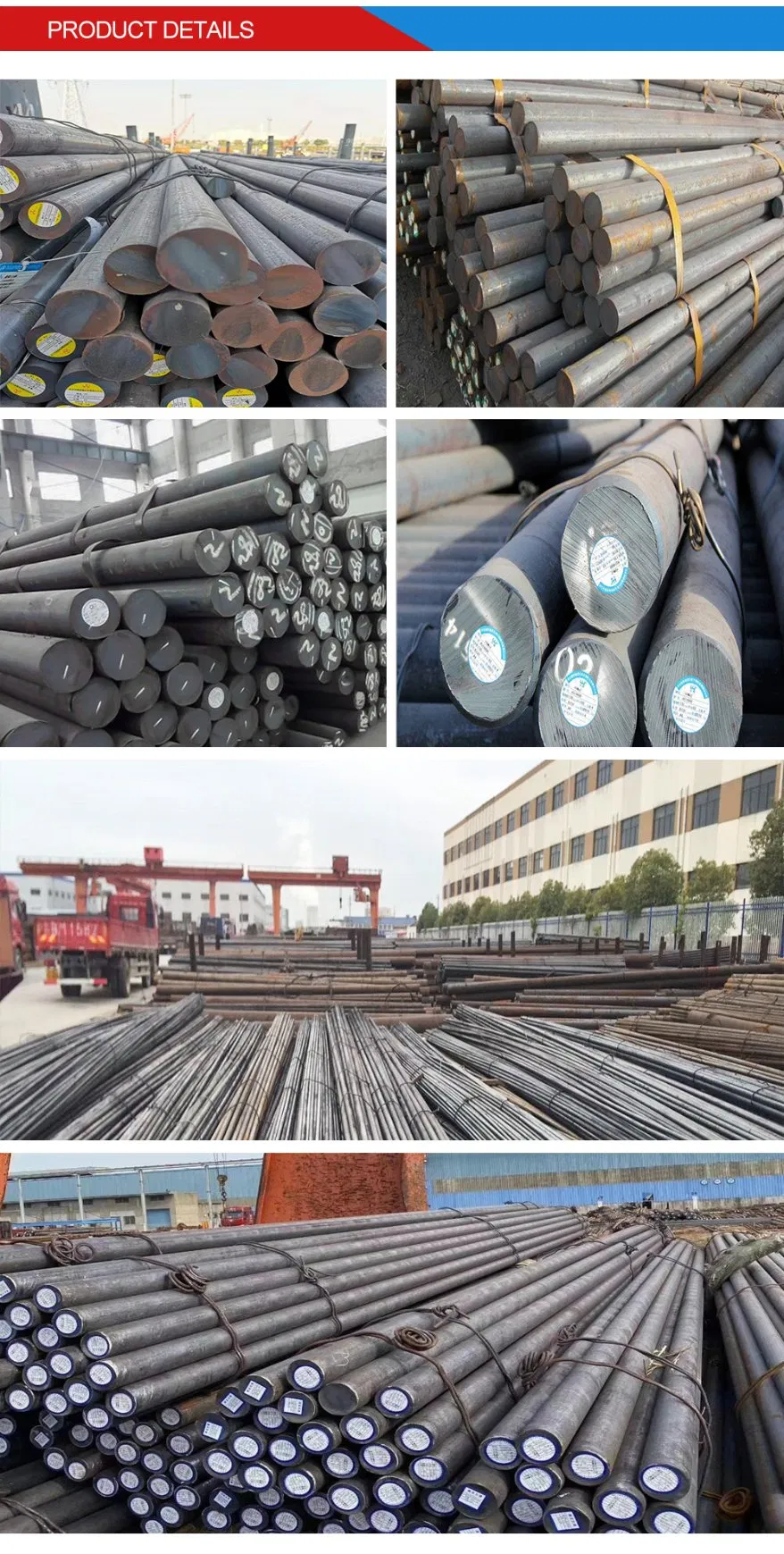 SAE1018/1020/1035/1045/1050 Carbon Steel Round Bar/Steel Bar Wholesaler