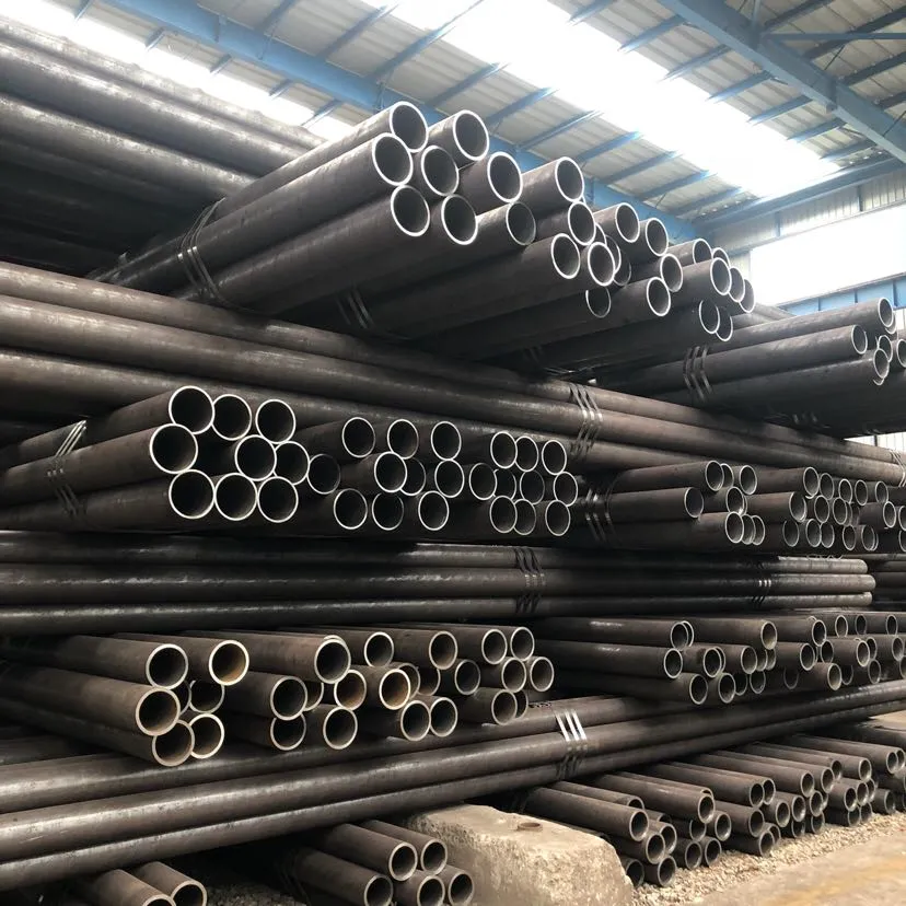 Seamless Carbon Steel Pipe A36, A53, A106, A192, St52, Q355, A210, T12, T11, P5, P9, P91, T22, A333, 4140, 5135 etc. Steel Pipe/Tube