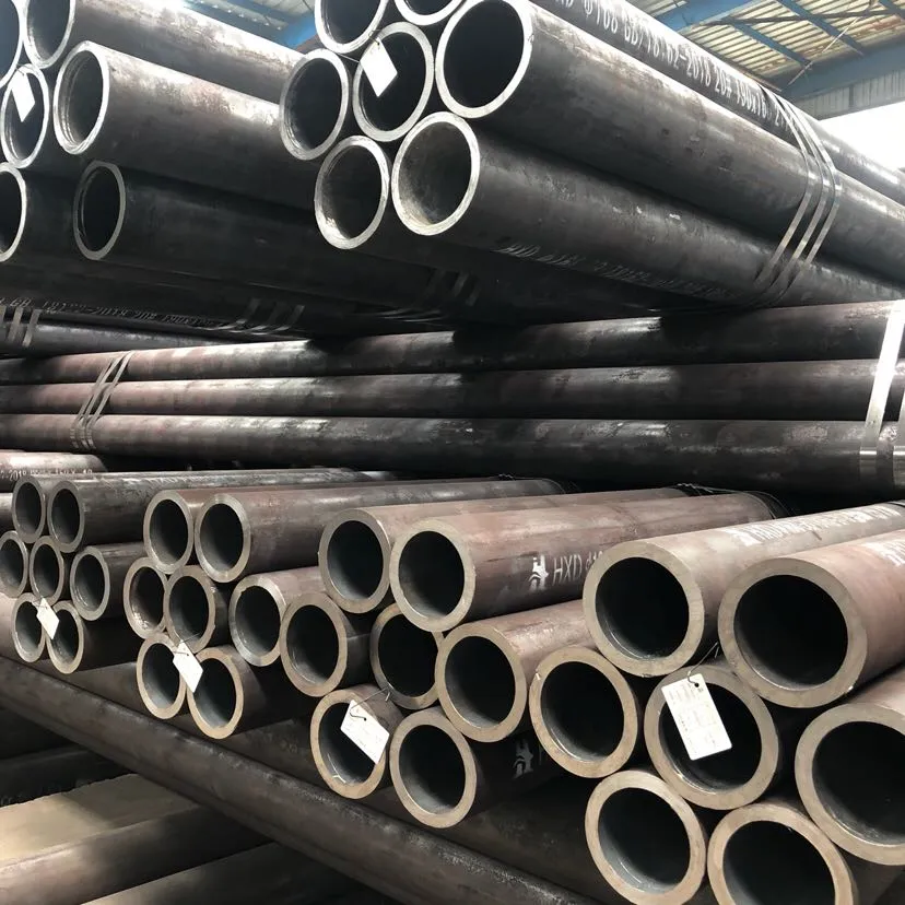 Seamless Carbon Steel Pipe A36, A53, A106, A192, St52, Q355, A210, T12, T11, P5, P9, P91, T22, A333, 4140, 5135 etc. Steel Pipe/Tube