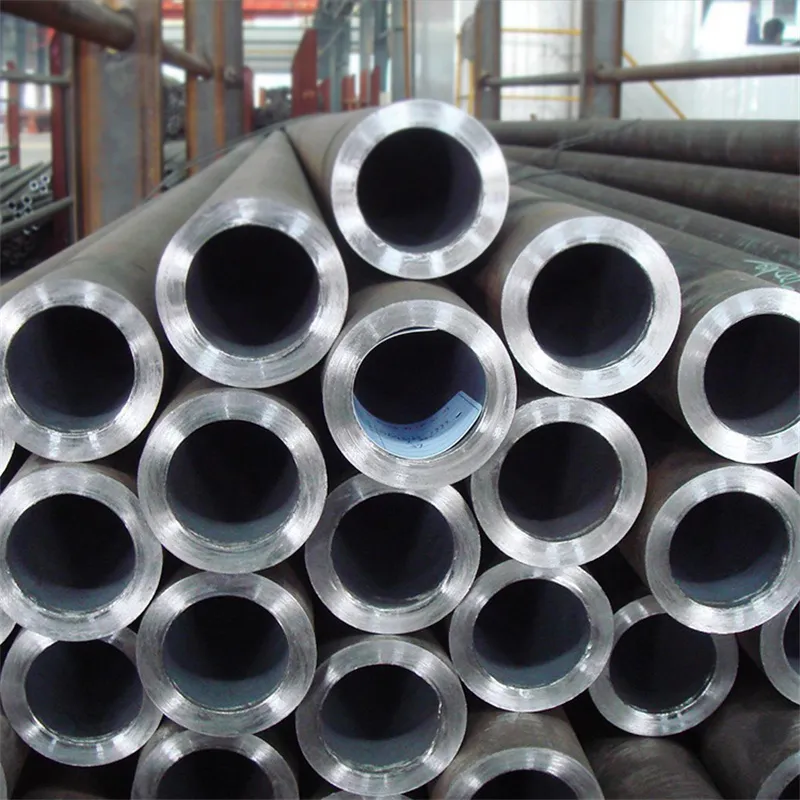 Seamless Steel Tube Q235B Black Carbon ERW Steel Pipe ASTM 1020 1045 St37 St52 C45 Carbon Steel Tube Precision Hollow Bar Extrusion Various Tube Seamless Pipes