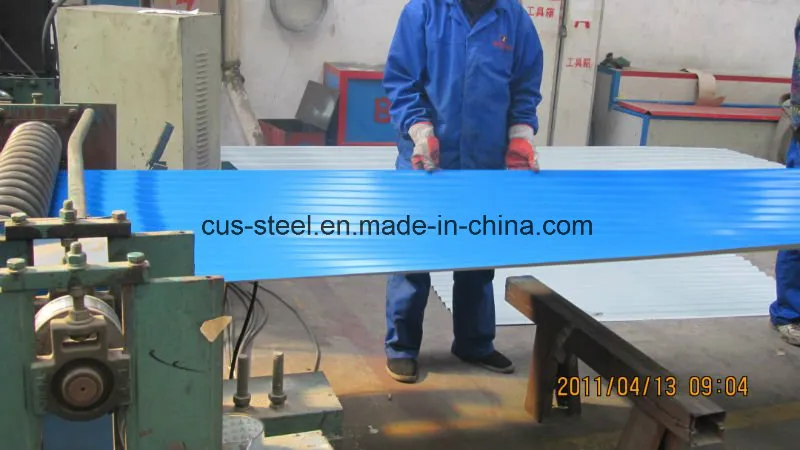Shandong Factory Corrugated Roof Steel Plate/Curved Wall Cladding Sheet