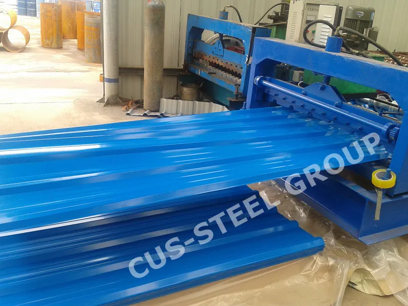 Shandong Factory Corrugated Roof Steel Plate/Curved Wall Cladding Sheet