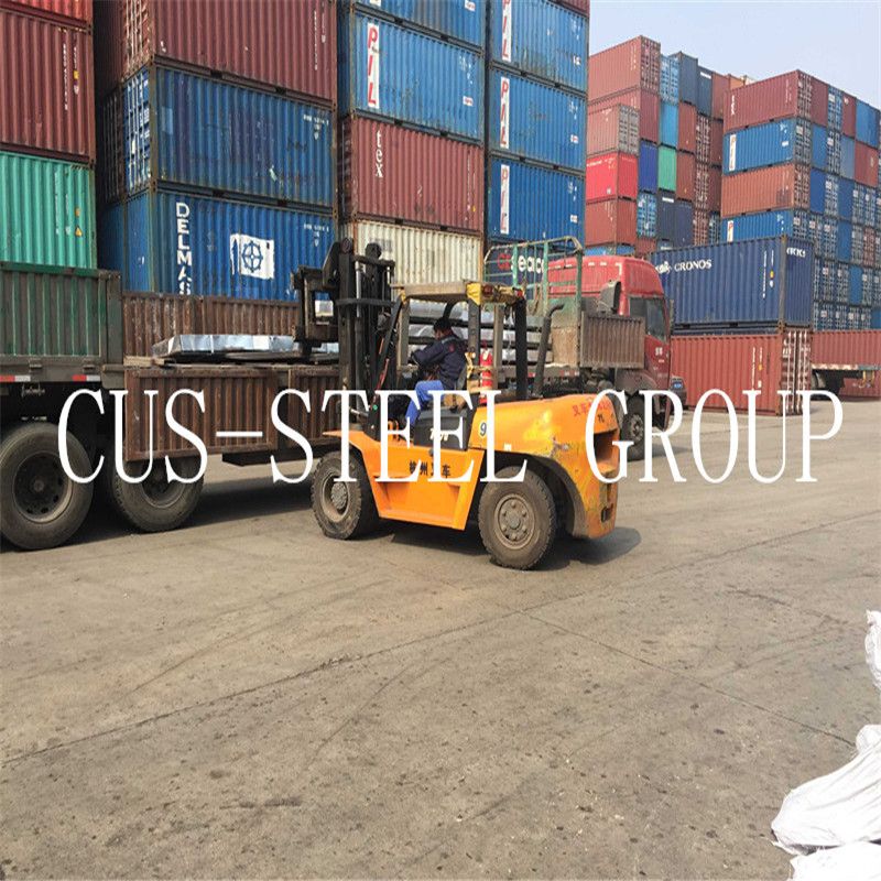 Sierra Leone Five Stars Bright Galvanized Roofing Corrugated Steel Sheet