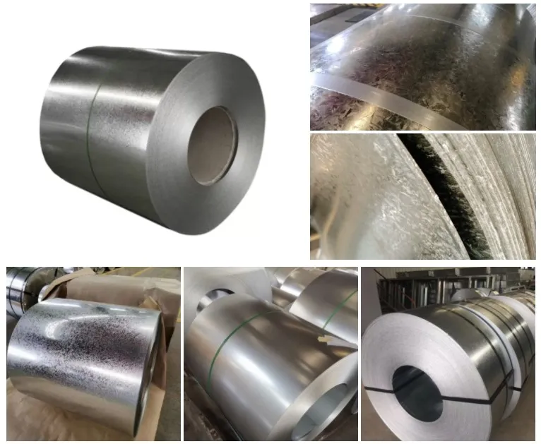 Sp121 Sp124 Spc270c Spc270d Galvanized Steel Coil