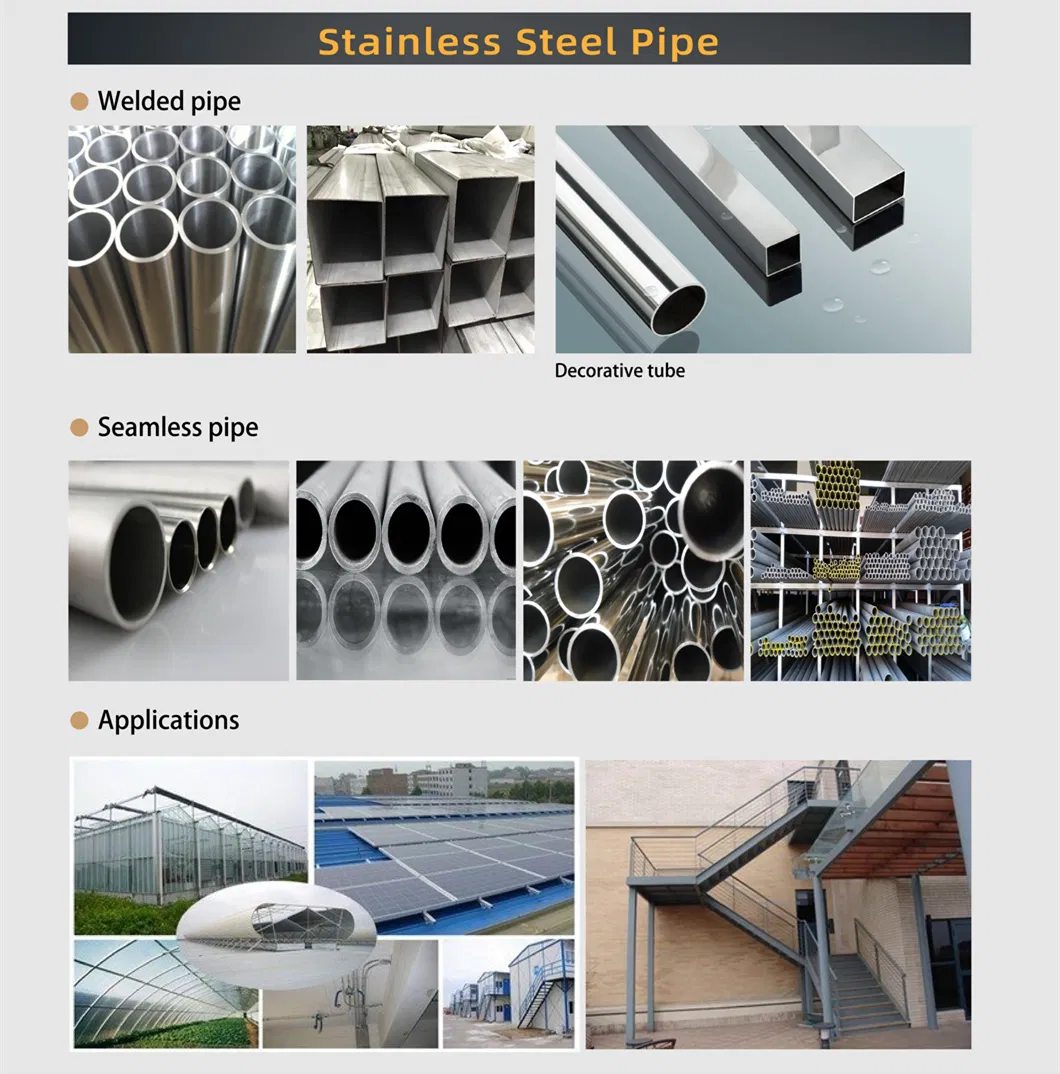 Stainless Steel Pipe (316L 304L 316ln 310S 316ti 347H 310moln 1.4835 1.4845 1.4404 1.4301 1.4571)