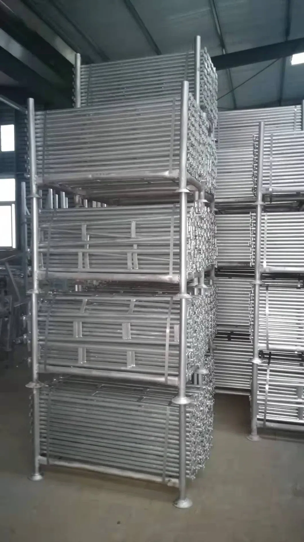 Standard Haki Scaffolding Frames Used Carbon Steel