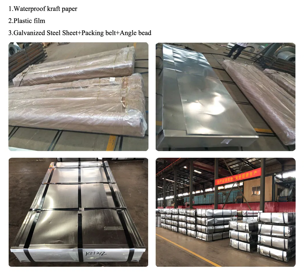 Steel Building Materials Galvalume Az80 Alu-Zinc Coated Roofing Sheet