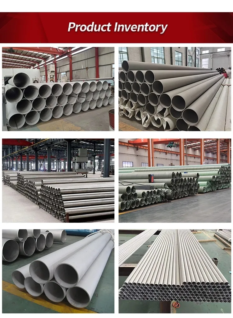 SUS201, 304, 304L, 316, 316L Round Stainelss Steel Pipes