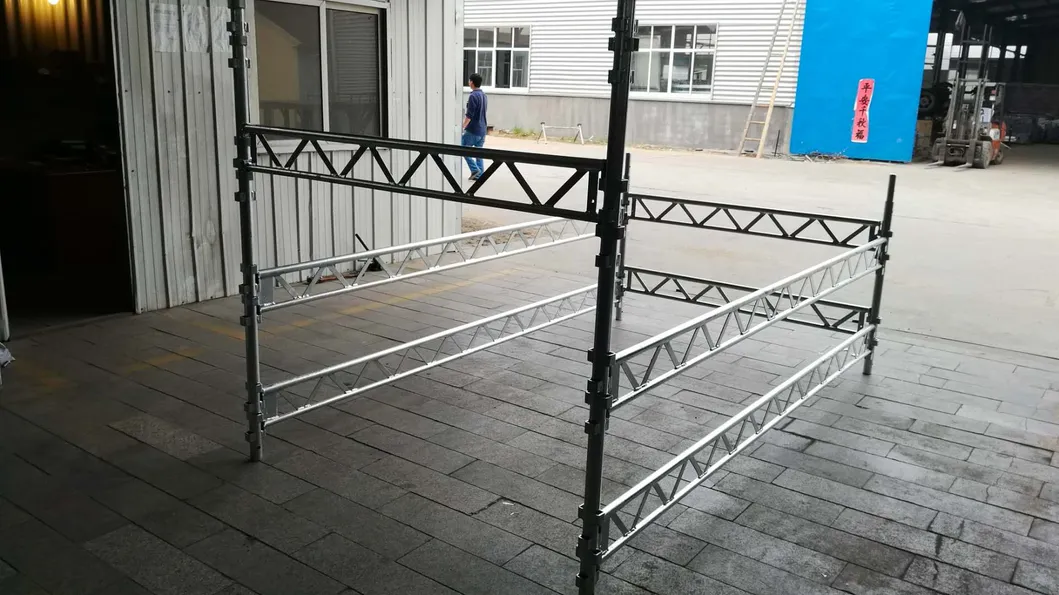 Vertical High Quality Haki Scaffolding Standard for Pipeline Transport
