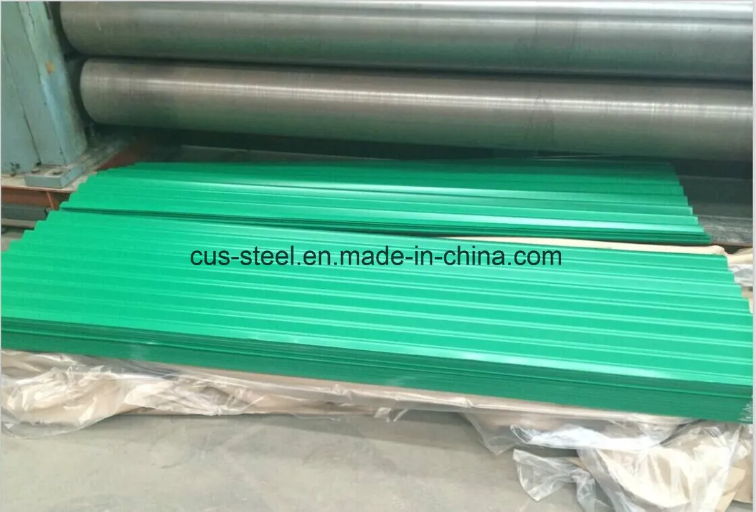 Water Wave Roof Tiles/Prepainted Steel Roofing Sheet to Cango