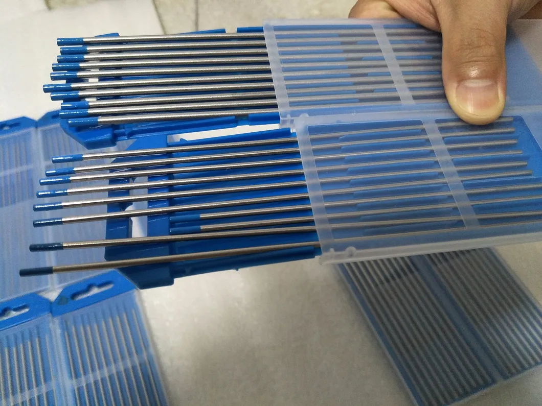 Wc20 Polished Pure Tungsten Electrode in 99.95% Purity Tungsten TIG Welding Rod Wc20 Tungsten Electrode (WP WL WT WY)