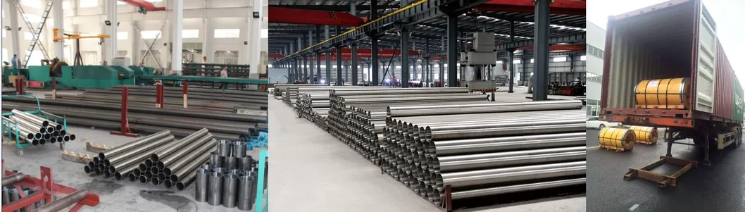 Welded 2b/No. 1 GB ASTM 201 202 301 304 Xm21 304ln 305 309S 310S 316 316ti 316L 316n 316ln Stainless Steel Pipe Application on Pipeline Transportation