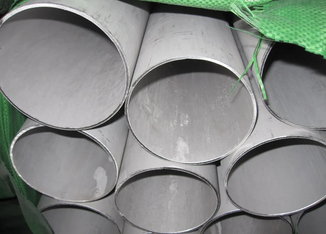 Welded 2b/No. 1 GB ASTM 201 202 301 304 Xm21 304ln 305 309S 310S 316 316ti 316L 316n 316ln Stainless Steel Pipe Application on Pipeline Transportation