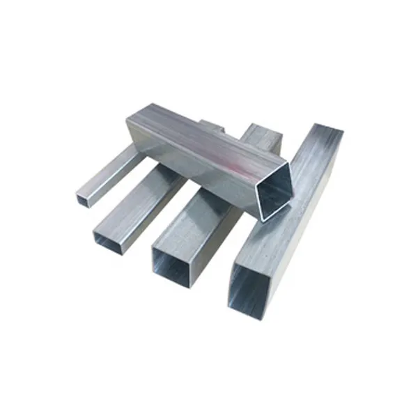 Zinc Steel Rectangular Gi Metal Iron Square Pipe Tube / Black Iron Galvanized Square Hollow Section