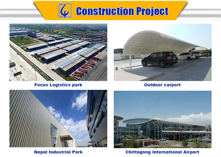 Zincoated 40-275g Thickness 0.15-2mm Galvanized Steel Sheet